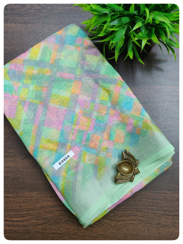 Fancy Cotton Sarees #C3454