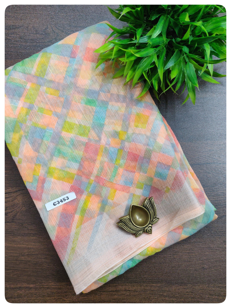 Fancy Cotton Sarees #C3453