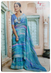 Fancy Cotton Sarees #C3448