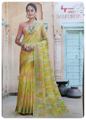 Fancy Cotton Sarees #C3447