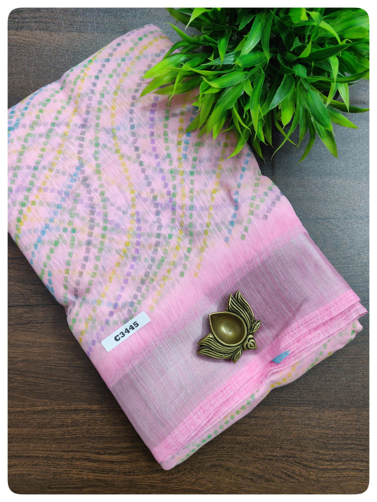 Fancy Cotton Sarees #C3445