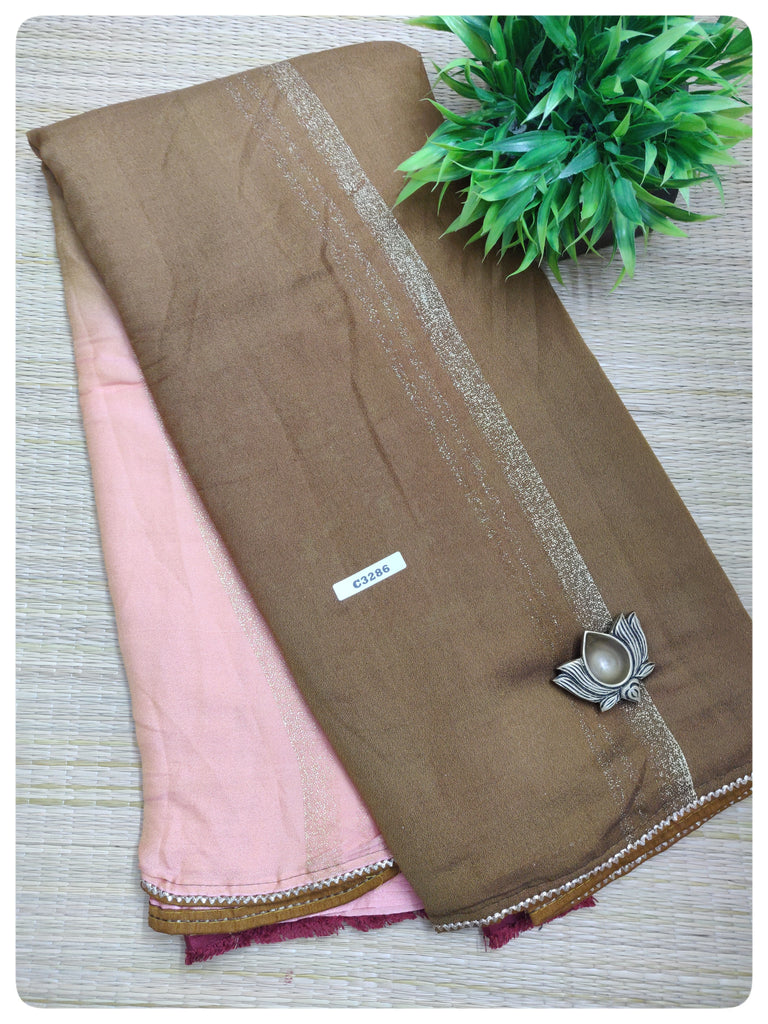 Shimmer Silk sarees #C3286