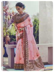 Organza Saree #C3266