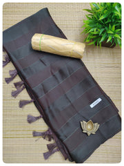 Satin Saree #C3321