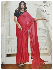 Satin Saree #C3324