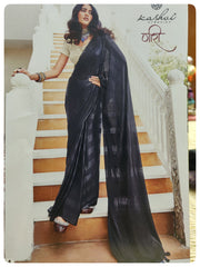 Satin Saree #C3328