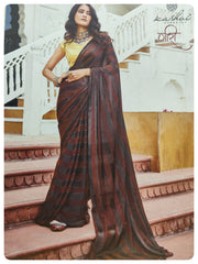 Satin Saree #C3321