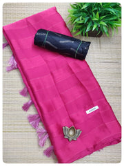 Satin Saree #C3324