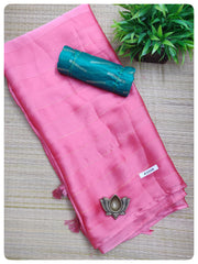 Satin Saree #C3326