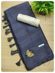 Satin Saree #C3328
