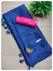 Satin Saree #C3322