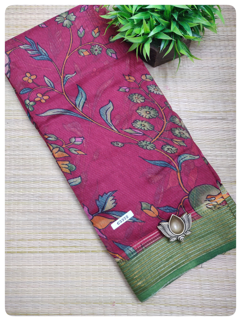 Fancy Cotton Sarees #C3372