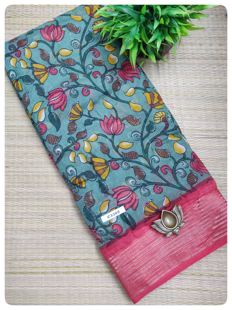 Fancy Cotton Sarees #C3368