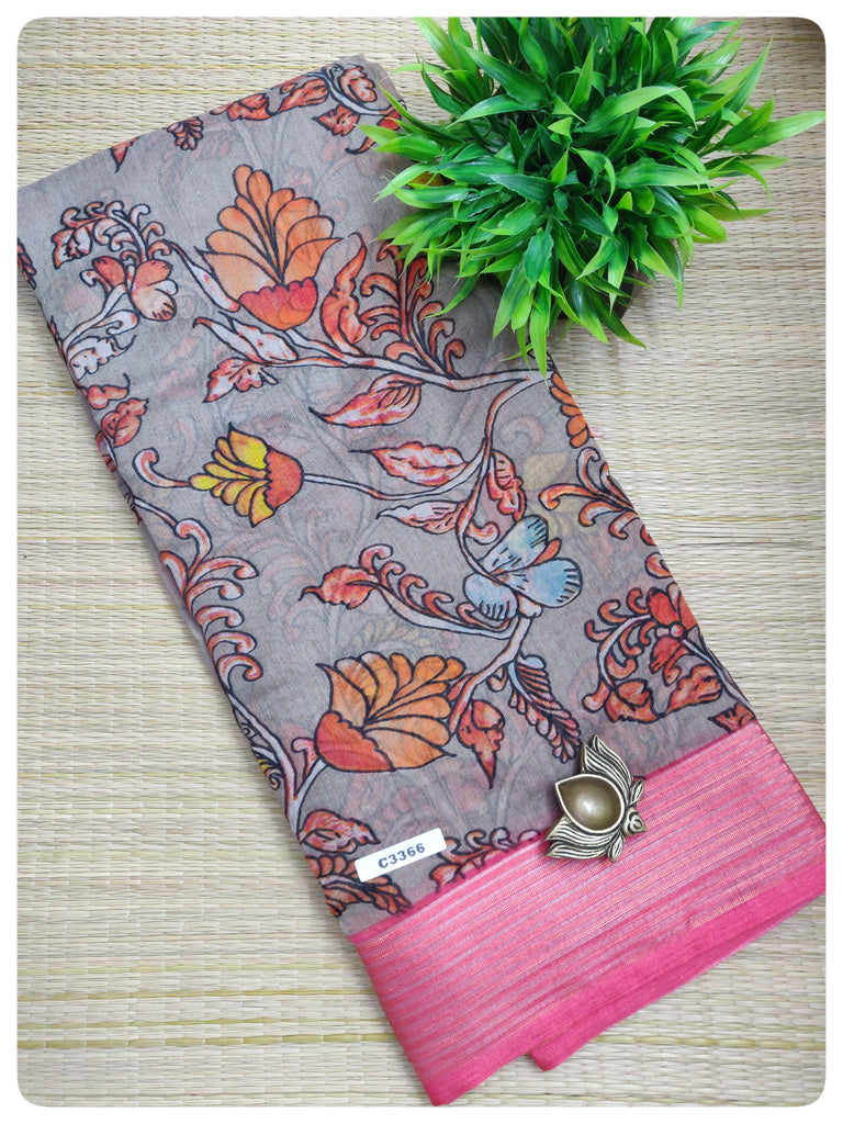 Fancy Cotton Sarees #C3366