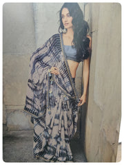 Designer Synthetic Saree #C3402