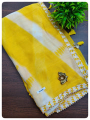 Designer Synthetic Saree #C3405