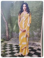 Designer Synthetic Saree #C3405