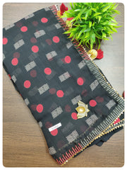 Designer Synthetic Saree #C3404