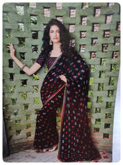Designer Synthetic Saree #C3404
