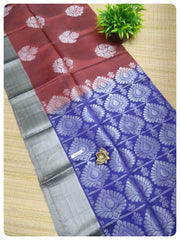 Butta Silk Mix Sarees #C3725