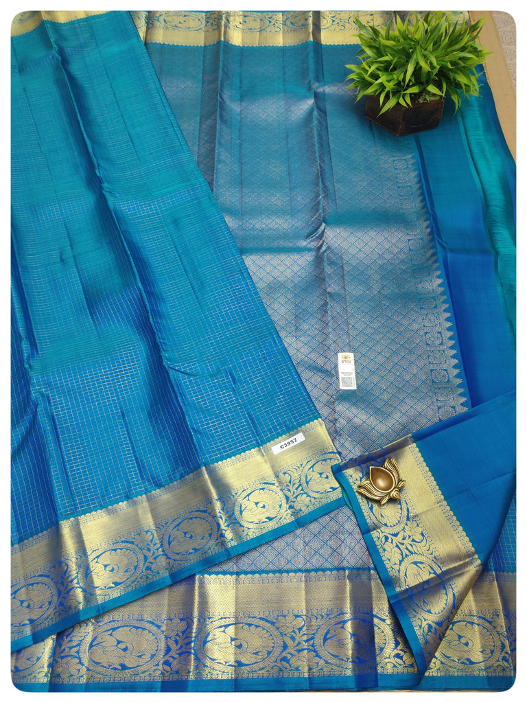 Kanchi Pure Silk Sarees #C3957