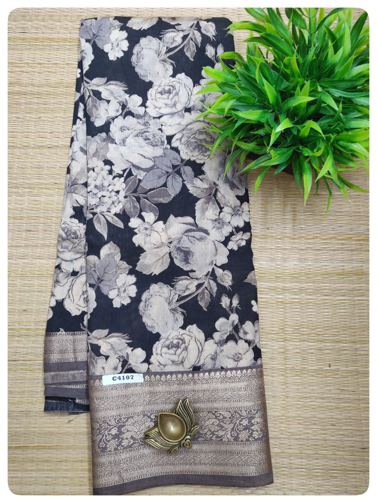 Printed Chanderi #C4107