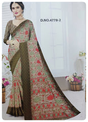 Designer Synthetic Saree #C4281