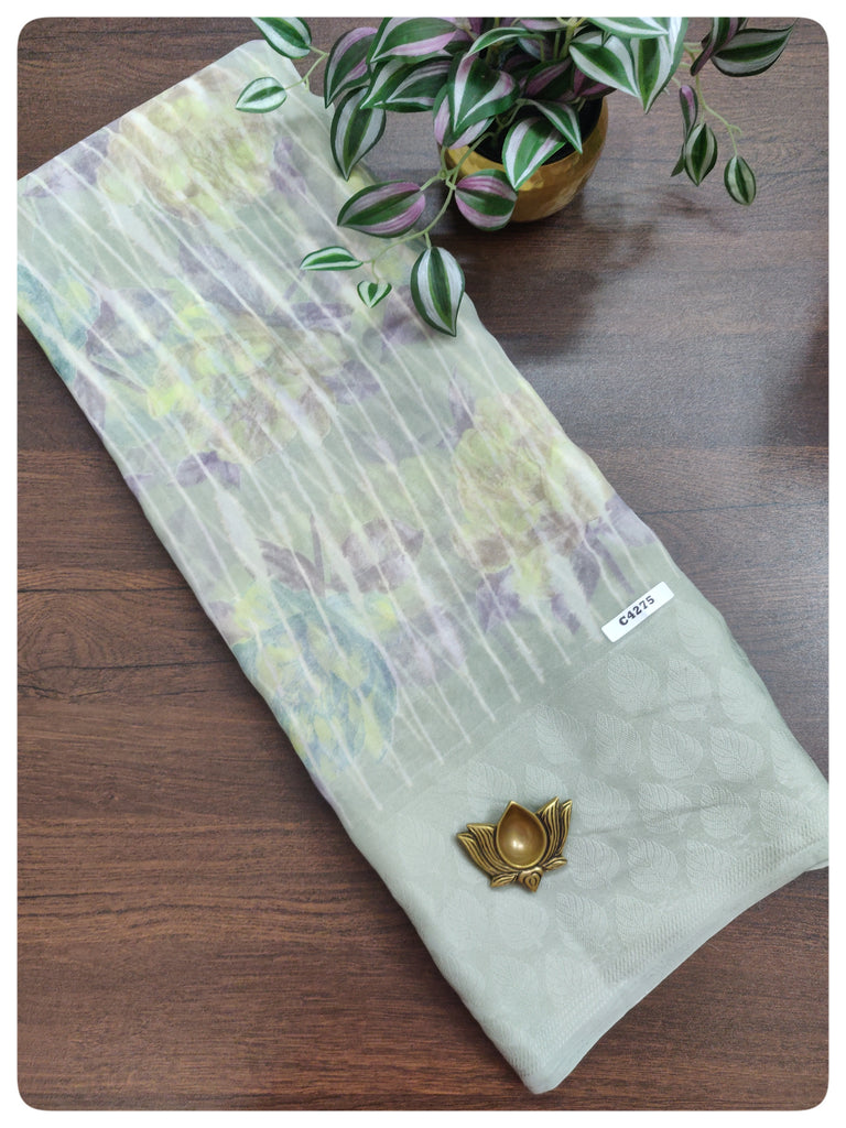 Designer Synthetic Saree #C4275