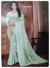 Designer Synthetic Saree #C4275