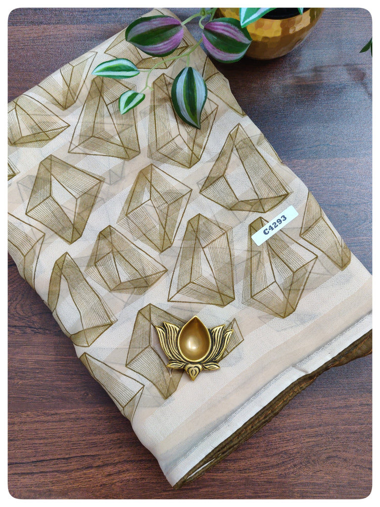 Designer Synthetic Saree #C4293
