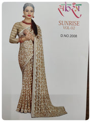 Designer Synthetic Saree #C4293