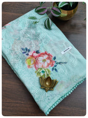 Designer Synthetic Saree #C4316