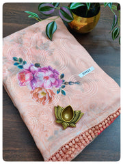 Designer Synthetic Saree #C4317