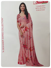 Designer Synthetic Saree #C4320