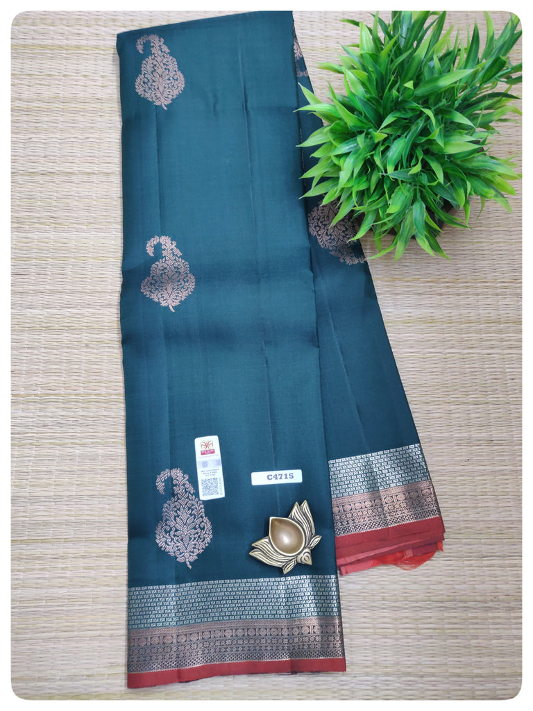 Kanchi Pure Silk Sarees #C4715