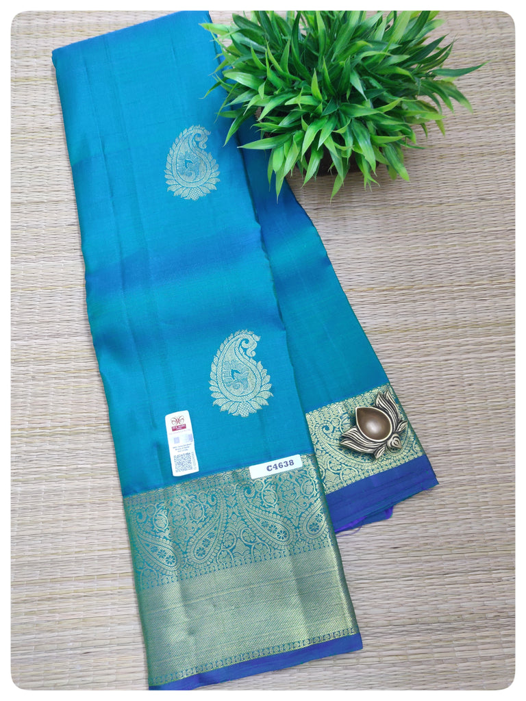 Kanchi Pure Silk Sarees #C4638