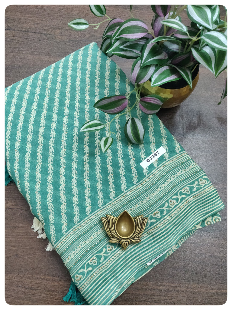 Designer Synthetic Saree #C4367
