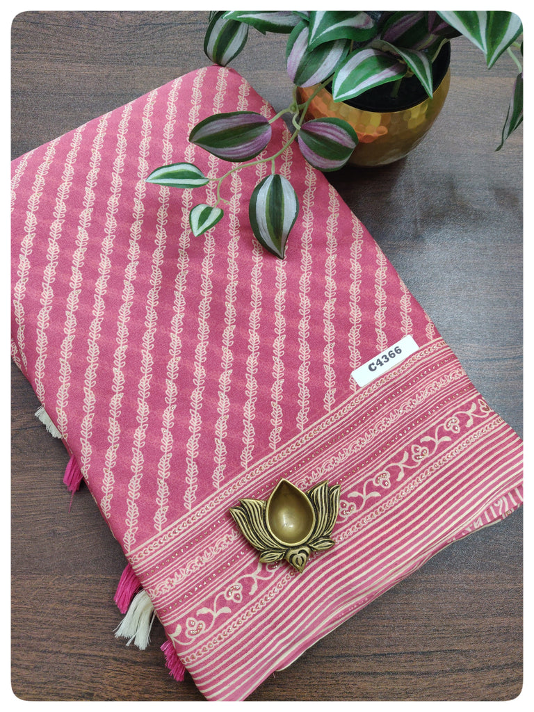Designer Synthetic Saree #C4366