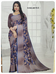 Designer Synthetic Saree #C4373