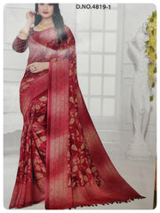 Designer Synthetic Saree #C4371