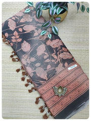 Designer Synthetic Saree #C4370