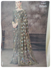 Designer Synthetic Saree #C4582