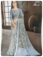 Organza Saree #C4548