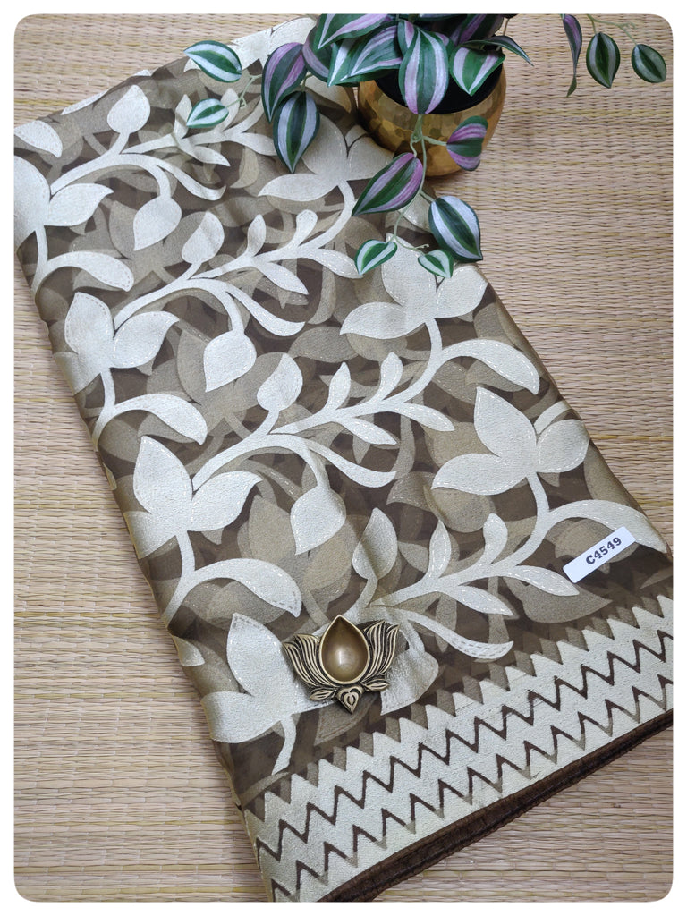 Organza Saree #C4549